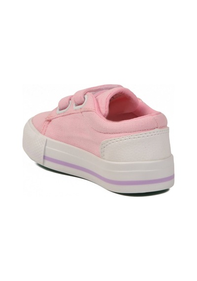 United Colors of Benetton Keten Cırtlı Hafif Bebek İlk Adım Ayakkabı Bnı-30970 B Pembe