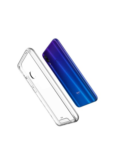 Xiaomi Redmi Note 7 Kilif Seffaf Sararmaz Gard Silikon 392478162