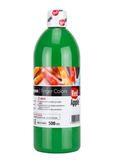 Red Apple Parmak Boya 10x500 Gr 10'lu Set Çok Renkli