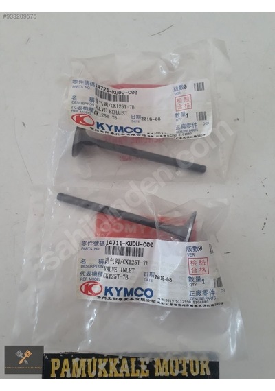 Kymco Agility 125 Like 125 Süper 8 125 Sibop Takımı Sübap Takımı
