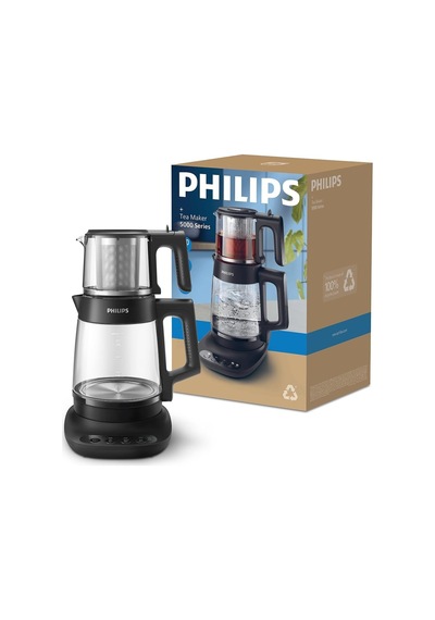 5000 Serisi Çay Makinesi - Otomatik Sıcak Tutma, 2,2l Ekstra Geniş Kapasite, 0,9l Cam Demlik, 1900w Güç Hd7360/00 Diğer