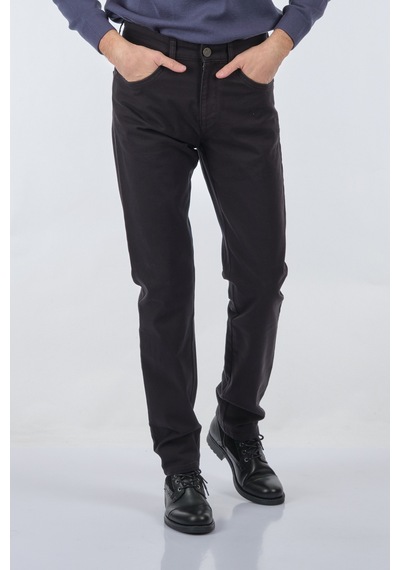 Legato Boru Paça Normal Bel Siyah Erkek Pantolon PNT24380 Siyah
