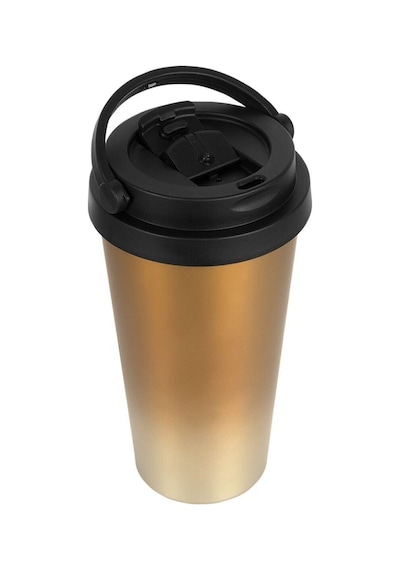 Çift Katman Paslanmaz Çelik 500 Ml Termos Bardak Gold