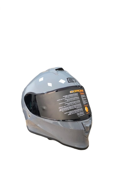 Origine Ece R22.06 Sertifikalı Racing Motosiklet Kaskı Beyaz - Gümüş