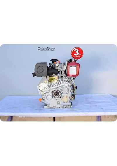 Goldmoto Gm170Fe-C Dizel Motor 5 Hp Marşlı Krank Mili Kamalı