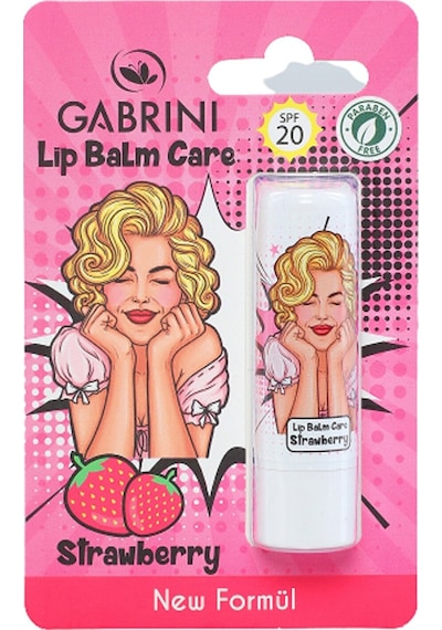 Gabrini Lip Balm Care Strawberry Dudak Balmı