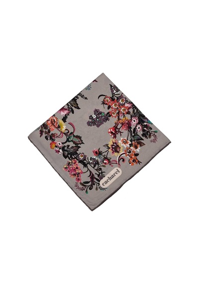 Cacharel İpek Eşarp Twill - 8862313-931 Vizon Vizon
