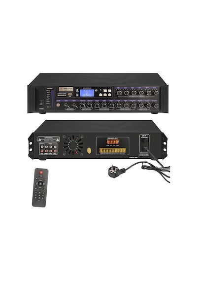 Mixer Anfi 120w 6 Bölgeli Bt/usb/sd Trafolu Westa Wm-2120u