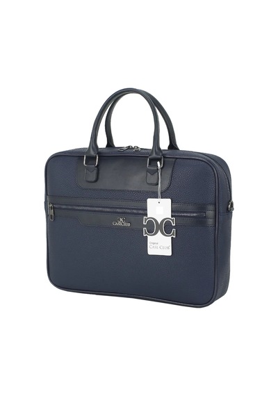 Case Club 2208 Evrak Çantası 15.6 İnç Laptop Bölmeli Omuz Askılı Lacivert