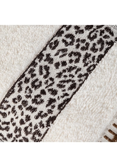 Mudo Home Penelope Leopar El Havlusu 30x50 Beyaz