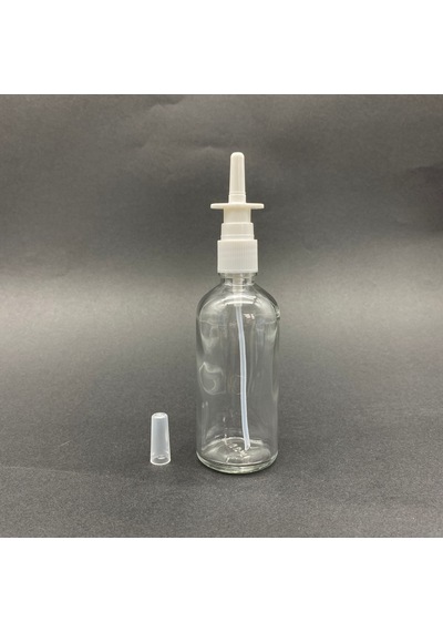 30ml Şeffaf Şişe, Burun Spreyi, 12 Adet Nazal Spreyli, Ecza Şişesi, İlaç Şişesi Diğer
