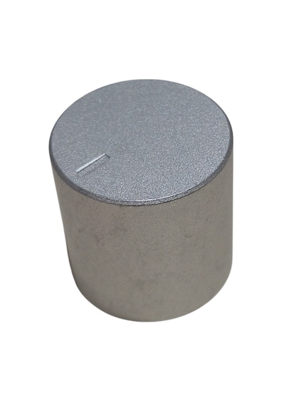 10 Adet Plastik Ses Kontrol Gri Pot Başlığı 20x22mm 6mm D Tip Mile Uygun