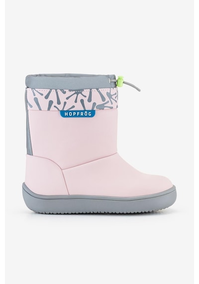 Hopfrög Rain Boots Süper Mat Pembe Suya Ve Soğuğa Dayanıklı Barefoot Çocuk Botu Pembe