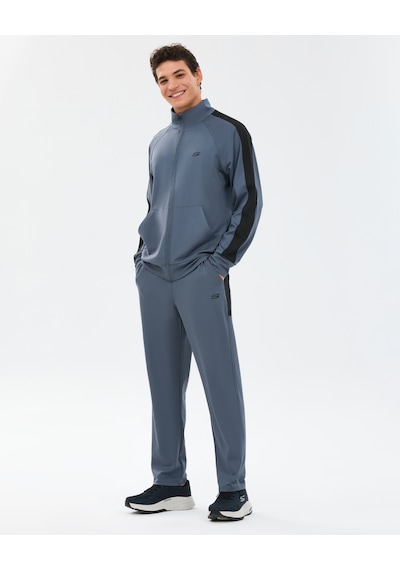Skechers M Performance Track Suit Erkek Gri Eşofman Takımı S241211-3998