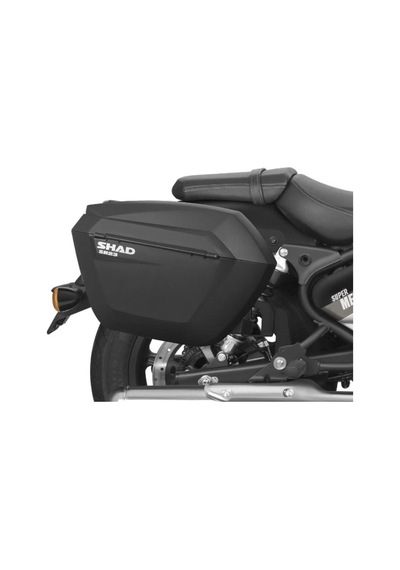 Shad 3p System Yan Çanta Demiri Royal Enfıeld Super Meteor 650 R0sp63ıf Siyah