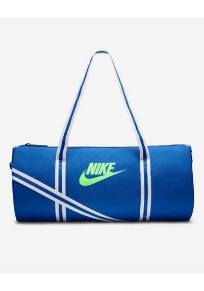 Nike Heritage Duff 30 Lt Unisex 53,5cm X 25,5cm X 25,5cm Günlük Stil Çanta Mavi Mavi̇