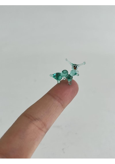 El Yapımı Mini Murano Cam Tırtıl Biblo A143-03