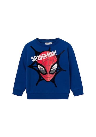 Name It Spiderman Mavi Erkek Çocuk Sweatshirt 13221195 001 Mavi