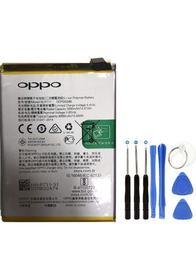 Axya Oppo A1K Batarya Pil  ve Tamir Seti