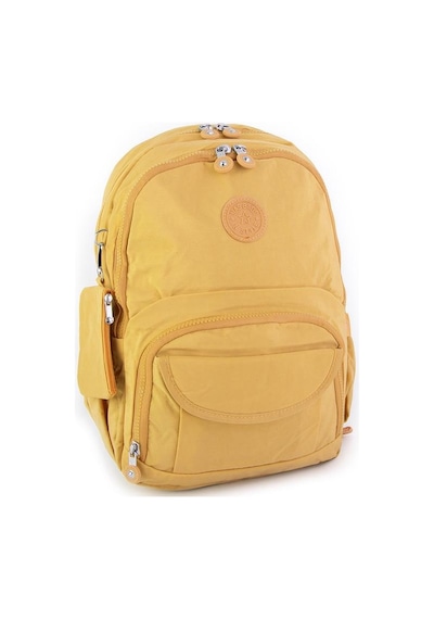 Nas Bag Kadın Sırt Çantası Zararlı Kimyasal İçermez Waterproof Sarı