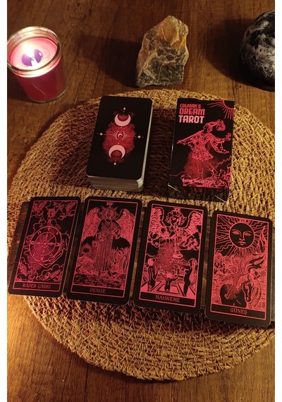 Colmans Tarot Destesi - 78 Kart Arındırma Kesesi Hediyeli