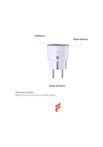 Wi-fi Akıllı Priz 16a 4'lü Set