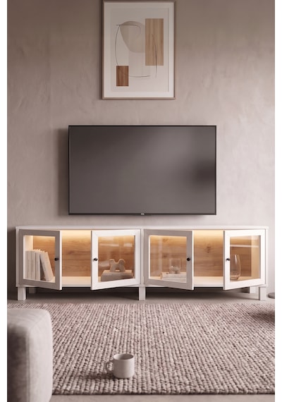Robin Home Prime Temperli Cam Kapaklı Neon Led Işıklı Tv Ünitesi Tv Sehpası Vitrin Ahşap Ayaklı Sepet-beyaz Robin Home Prime Temperli Cam Kapaklı Neon Led Işıklı Tv Ünitesi Tv Sehpası Vitrin Ahşap Ayaklı Sepet-beyaz