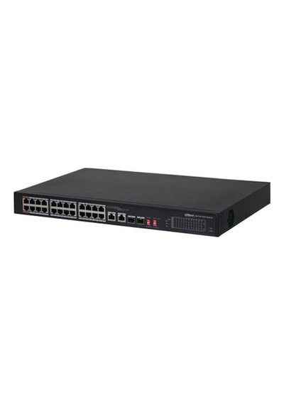 Dahua Pfs3226-24et-240 24 Port Megabit 24 Port Poe 240w +2 Port Combo Sfp Rack Mount Switch