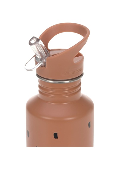 Lassig Happy Prints Çelik Matara Caramel 500ml Kahverengi