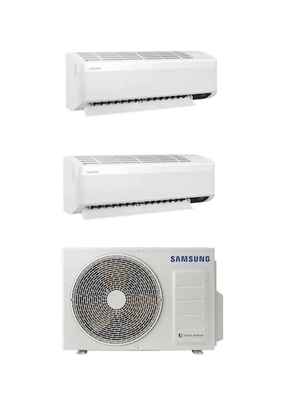 Samsung Wind Free Multi 1+2 Sistem AJ080TXJ4KH/EA 7+24 BTU Duvar Tipi Klima