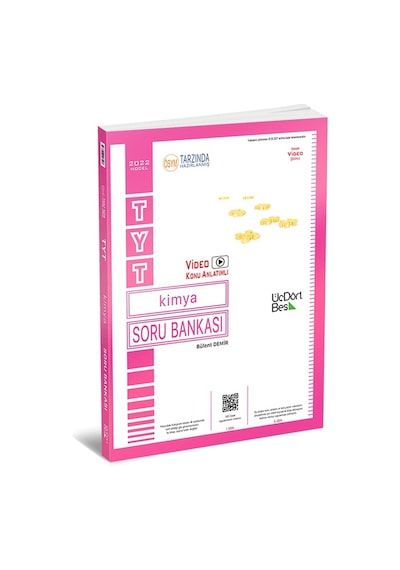 Üçdörtbeş Yayınları Tyt Kimya Soru Bankası N11.13305
