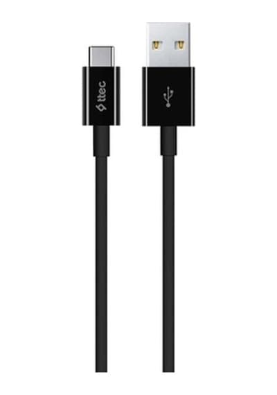 Ttec Type-C Kablo Siyah 1.20Cm - 2Dk12S (434404163)