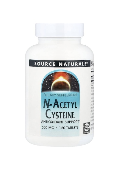 Source Naturals, N-acetyl Cysteine, 600 Mg, 120 Tablets