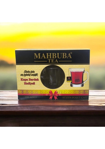 Mahbuba Std 100 Ithal Seylan Sri Lanka Ceylon Kaçak Sallama Süzen Bardak Poşet Siyah Yaprak Çayı 100