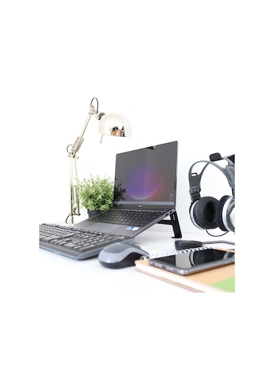 Hansdo Metal Siyah Laptop Standı - Yükseltici - Altlık Sls3Bl