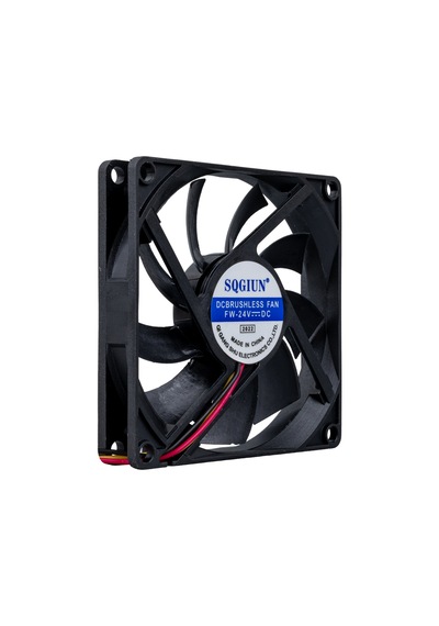 80x80x15mm 24 Volt 3 Pin Fırçasız Motor Dc Fan 80x80x15