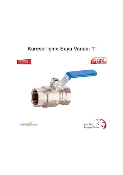 Küresel Içme Suyu Vanası 1''''