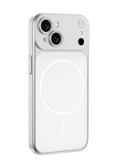 Apple Uyumlu iPhone 15 Kılıf Zore M-safe Şarj Özellikli Kamera Korumalı Spark Kapak