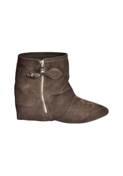 Fox Shoes V380614202 Kahverengi Hakiki Deri Süet Fermuar Detaylı Günlük Kadın Bot Kahverengi Fox Shoes V380614202 Kahverengi Hakiki Deri Süet Fermuar Detaylı Günlük Kadın Bot Kahverengi