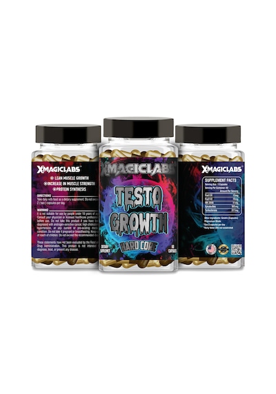 Xmagıclabs Testo Growth Rad150-rad140-mk2866 Ostarine-turkesteron 60 Caps Aromasız
