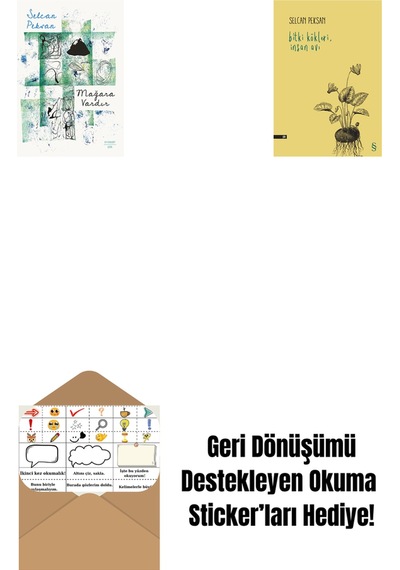 Mağara Vardır + Bitki Kökleri, İnsan Avı + Okuma Sticker'ları