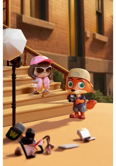 Mınıso Disney Lisanslı Zootropolis Partner Serisi Blind Box Sürpriz Figür