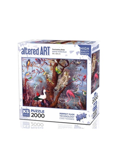 22515 Fascinating Birds 2000 Parça Puzzle -ks Puzzle Standart