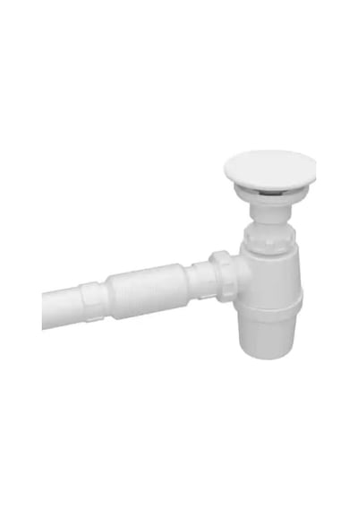 Serel - Seramik Tapa Ve Lavabo Sifonu Mat Beyaz - Tp08stl010h Diğer