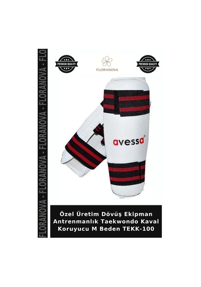Özel Üretim Dövüş Ekipman Antrenmanlık Taekwondo Kaval Koruyucu M Beden Tekk-100 Çok Renkli