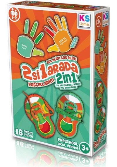 Be233 Ks. Sol Elim Sağ Elim 2si1 Arada Bağcıklarım / +3 Yaş