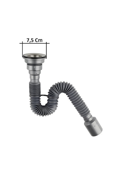 Lavabo Sifonu Lüks Körüklü Evye.Lavabo Sifonu Donau 50 Mm