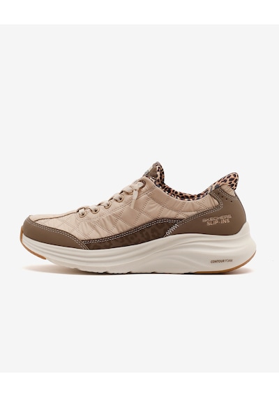 Skechers Contour Foam Kadın Kahverengi Spor Ayakkabı 150419 Brn Kahverengi