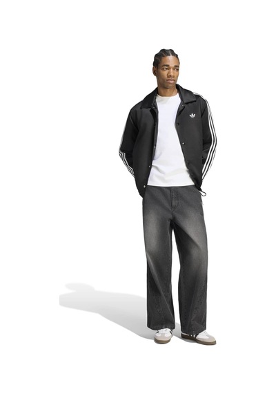 Black Adidas Erkek Günlük Eşofman Üstü 3s Jkt Hz3805 Siyah