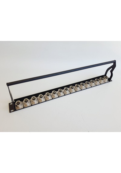 Argosy 16 Port Erkek Xlr Patchbay Panel DP-00-0016